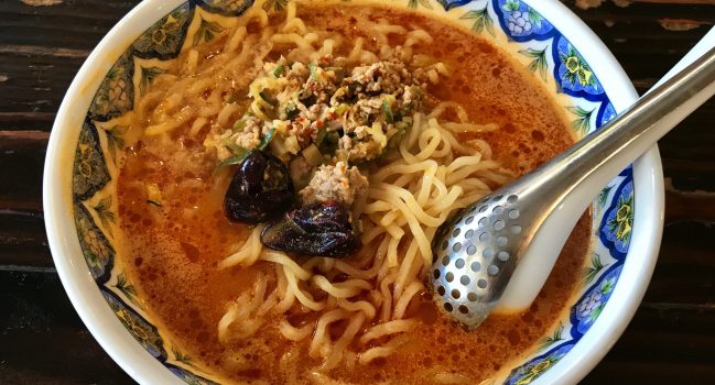 揚州商人・武蔵小山店の激辛タンタン麺