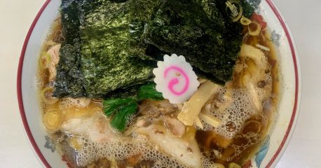 アキバの青島食堂のチャーシュー大メンマのり